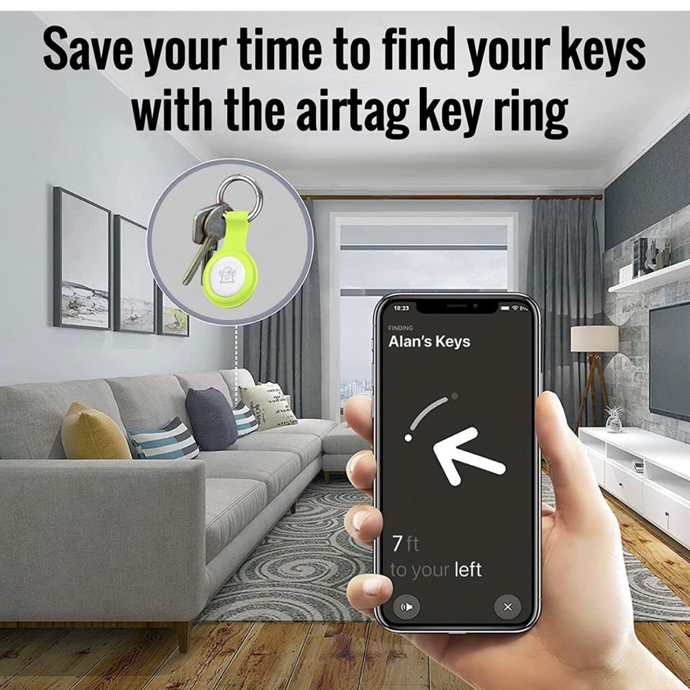 Apple AirTags Key Rings , Holders, Keychains ๐ค๐๐๐ - Picture 8 of 8